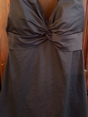 Miraclesuit Brown Twist-Front Dress